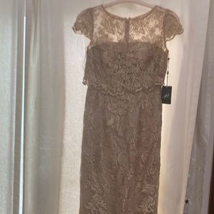 Adrianna Papell embroidered dress